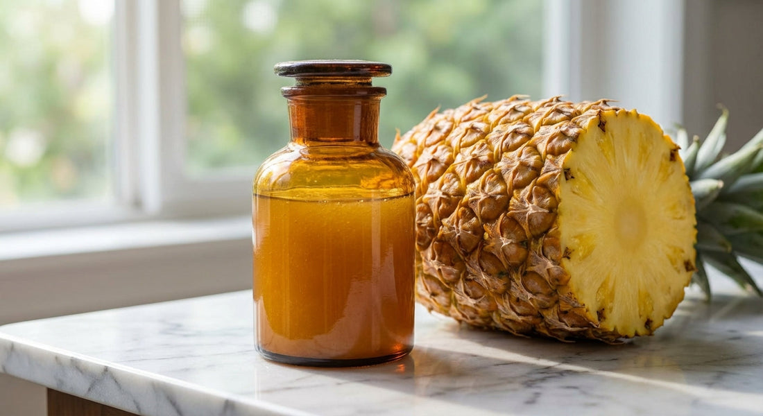 Doğal Ödem Atıcı Bromelain Şurubu ve Ananas