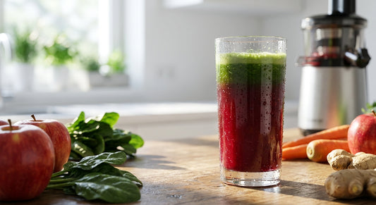 Sağlıklı Soğuk Sıkım Meyve Suyu ve Vitaminler