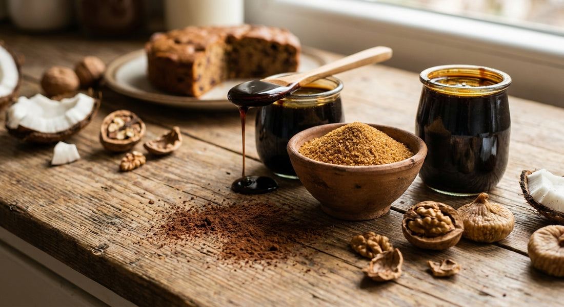 Sağlıklı Vegan Tatlı Malzemeleri: Hindistan Cevizi Şekeri ve Pekmez