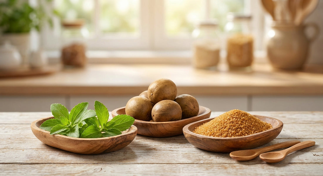 Doğal Tatlandırıcılar: Stevia, Hindistan Cevizi Şekeri ve Keşiş Meyvesi