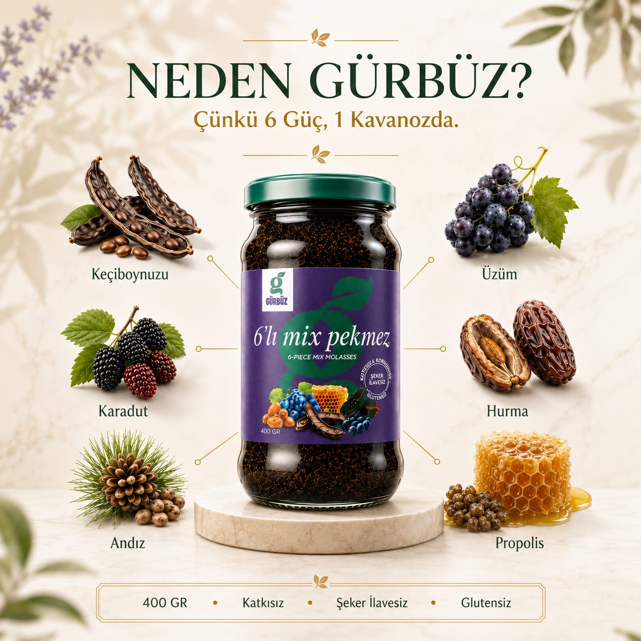 6lı Mix Pekmez Neden Tercih Edilmeli