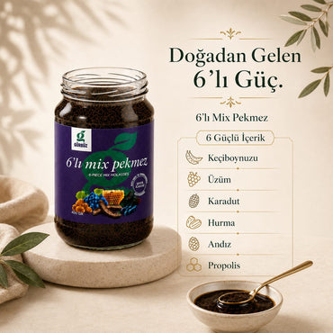 6lı Mix Pekmez İçeriği