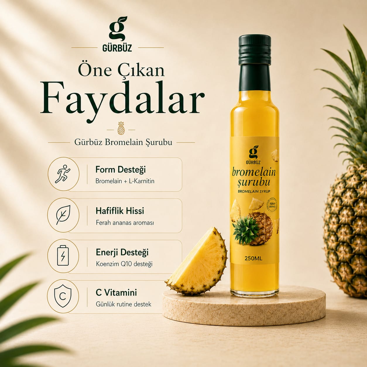 Bromelain Şurubunun Faydaları
