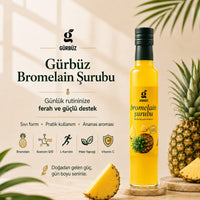 Gürbüz Bromelain Şurubu İçeriği