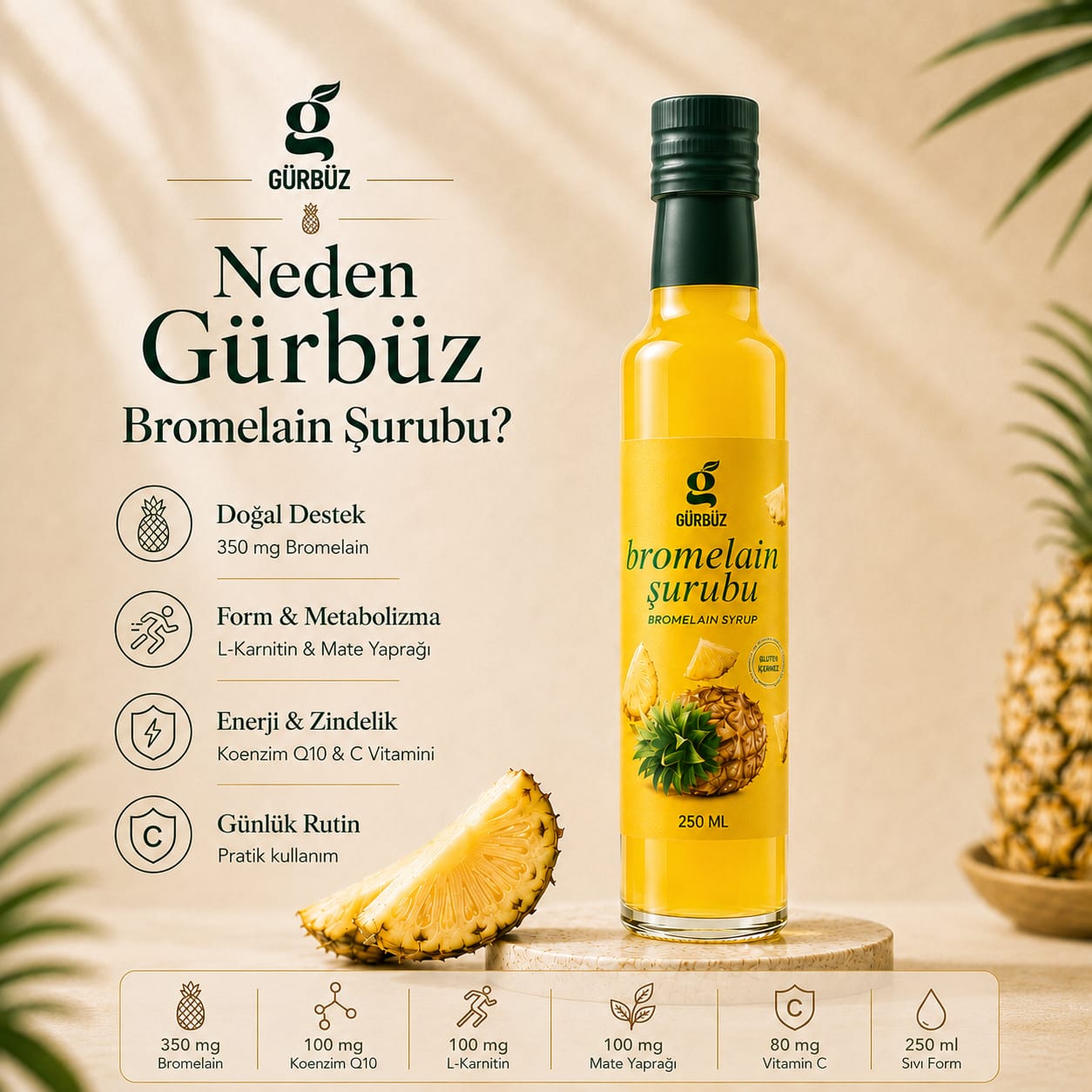 Bromelain Şurubu Neden Tercih Edilmeli