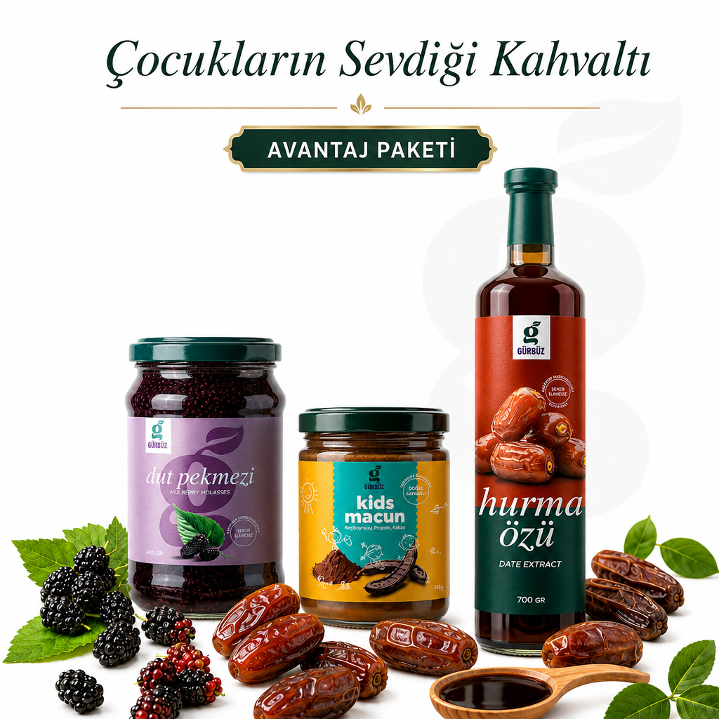 Çocukların Sevdiği Kahvaltı Seti