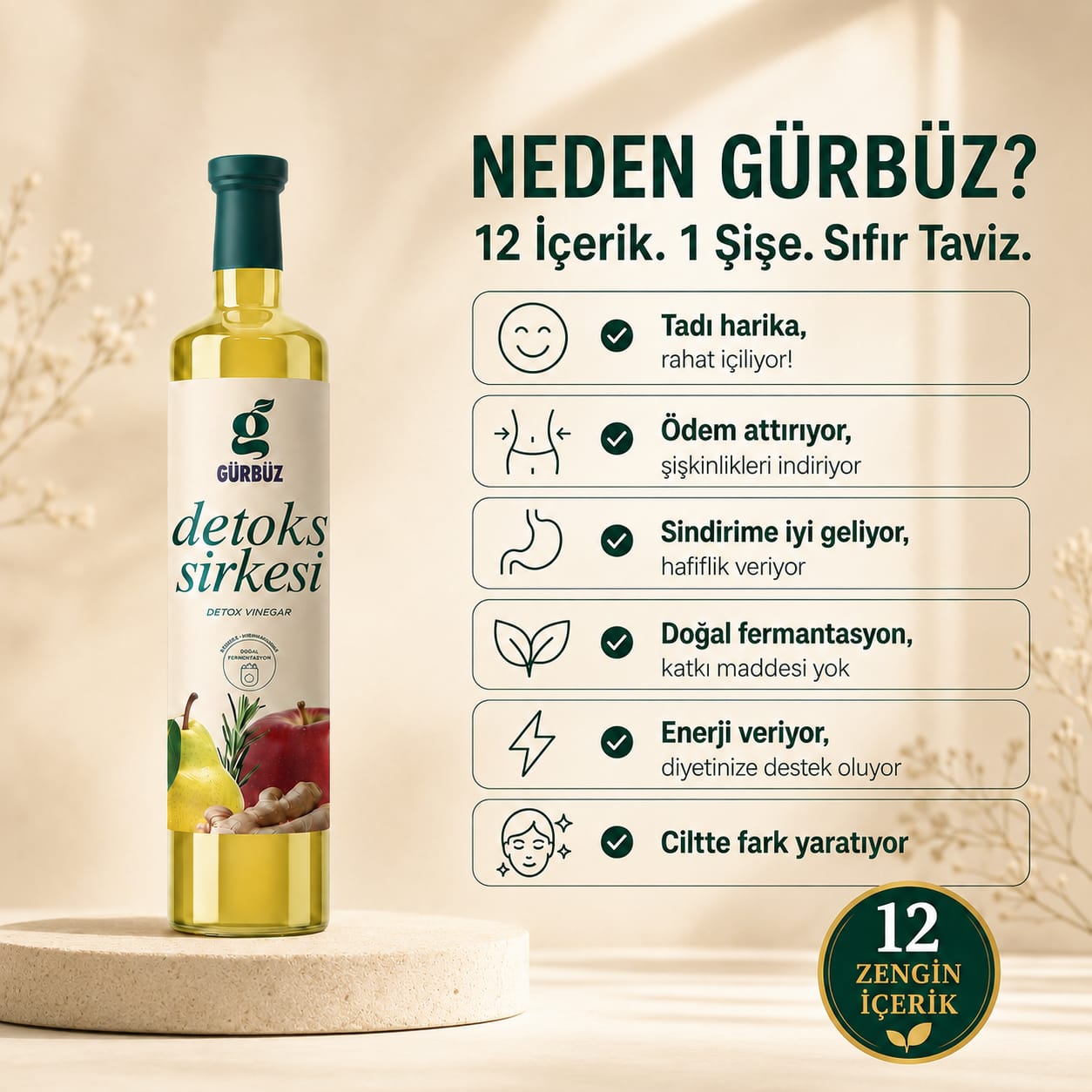 Detoks Sirkesi Neden Tercih Edilmeli
