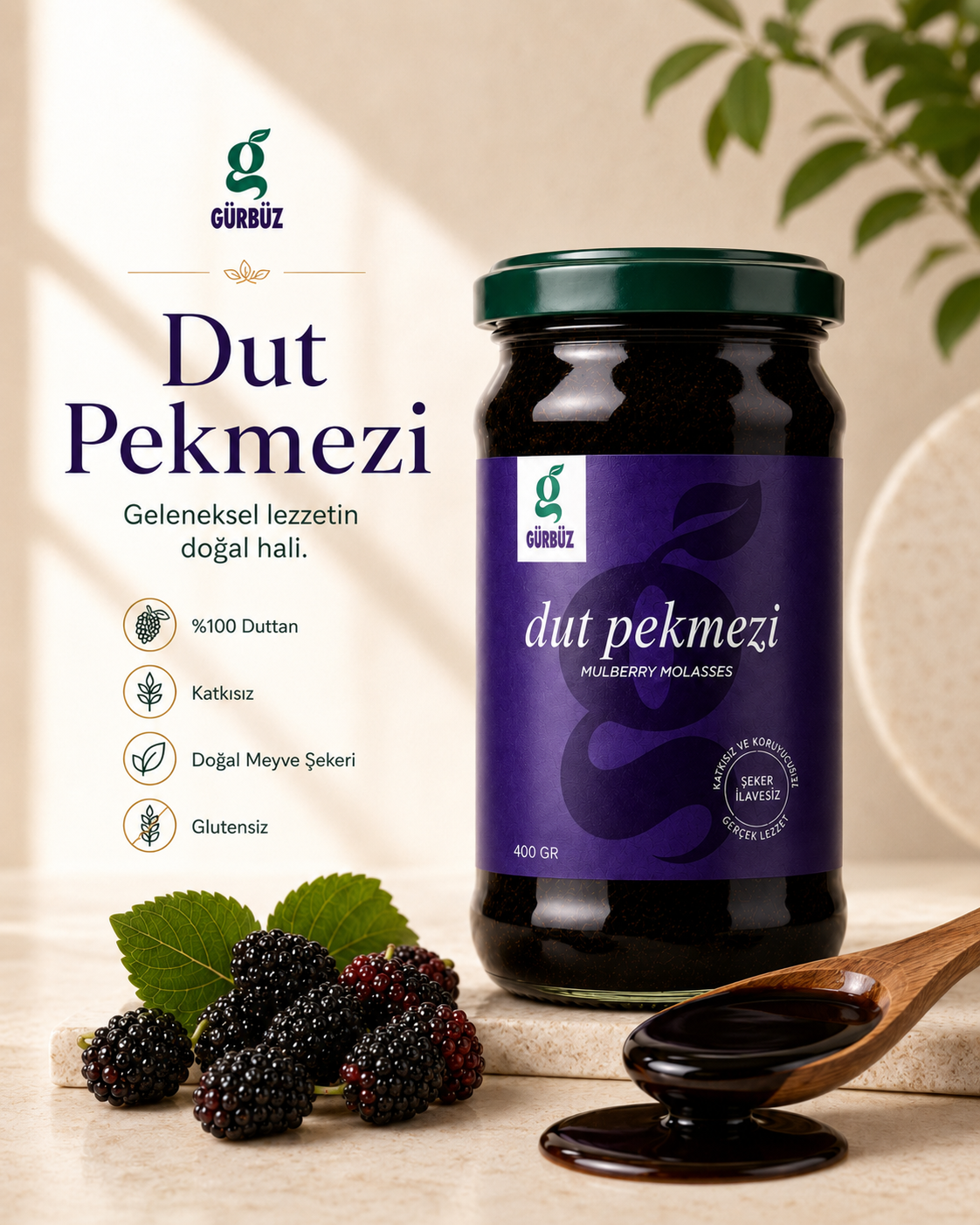 Dut Pekmezi Özellikleri