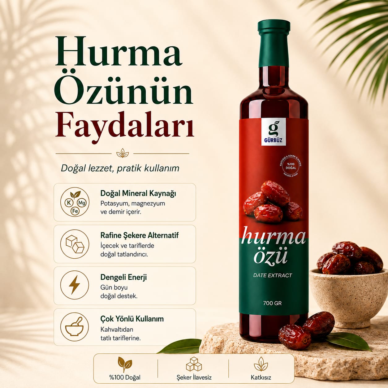 Hurma Özünün Faydaları