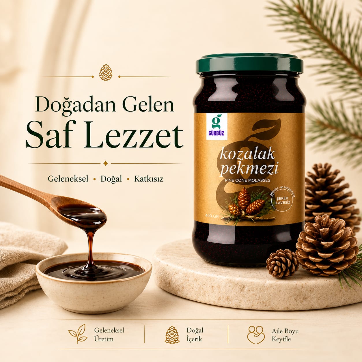 Kozalak Pekmezinin Özellikleri