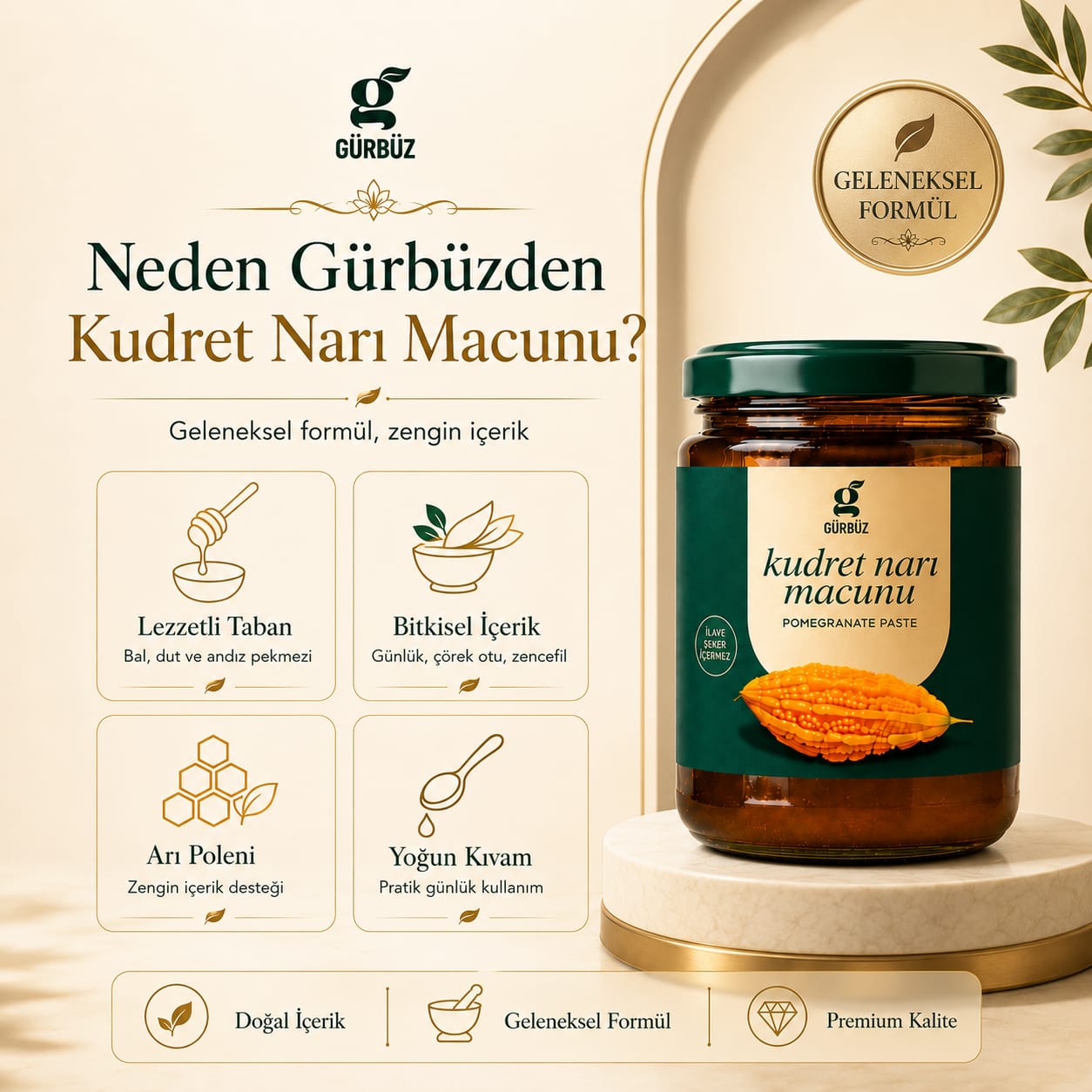 Kudret Narı Macunu Özellikleri