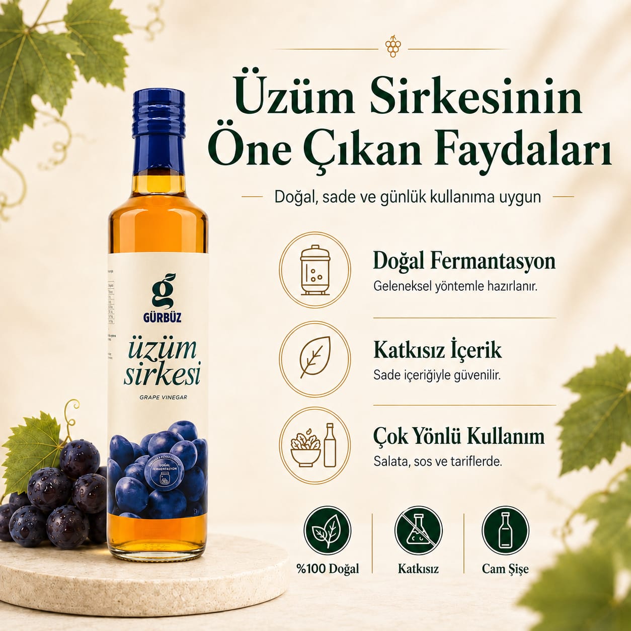 Üzüm Sirkesinin Öne Çıkan Faydaları